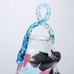 Unique Fulvio Bianconi Handled Vessel, 17